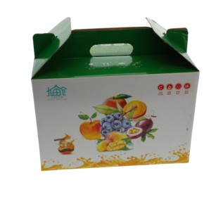 Boîte personnalisée en ligne Emballage de boîte en <span class=keywords><strong>carton</strong></span> ondulé pour fruits Boîtes en <span class=keywords><strong>carton</strong></span> d'emballage mangue banane orange pour fruits - Product Image 5