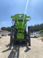 Foreuse à circulation inverse sur chenilles de 18 tonnes CSRC500AC-T6 avec moteur diesel Cummins, pompe, moteur et changeur de tiges automatique pour