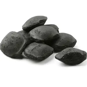 Quick ignition Barbecue Charcoal For BBQ Made From Coconut Shell Charcoal Pillow Shape
