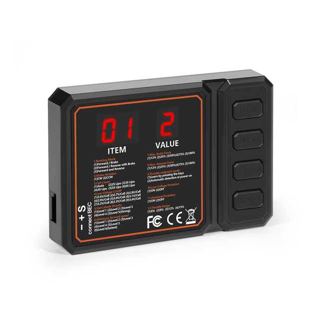 Factory Price Wholesale Portable Easy Use Little Brushless Electronic Speed Controller Dedicated Programming Card