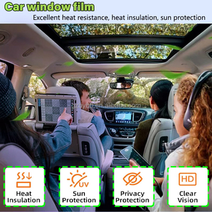 فيلم نانو سيراميك لتظليل النوافذ XP PRIME بنسب تعتيم 5٪ و15٪ و20٪ و35٪ و50٪ و75٪، يحجب 99٪ من الأشعة فوق البنفسجية، منتج رائج لعام <span class=keywords><strong>2026</strong></span>، فيلم خصوصية للنوافذ 1.52*30 متر - Product Image 6