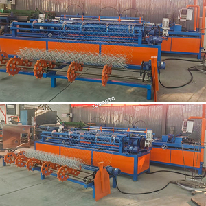 Chất Lượng Cao Tự Động Hàng Rào Làm Máy Chuỗi Liên Kết Dệt Băng Tải Dây Vành Đai Lưới Máy Móc Dây Thép Lưới Máy - Product Image 5