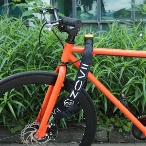 सुखटर स्मार्ट लॉक साइकिल श्रृंखला ip67 360 वेदरप्रूफ रेटिंग टिकाऊ चेन सुखटर लॉक बाइक