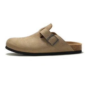 <span class=keywords><strong>Ciabatte</strong></span> Mule Zoccoli da Spiaggia Stile Classico Casual 2025 <span class=keywords><strong>con</strong></span> <span class=keywords><strong>Suola</strong></span> in <span class=keywords><strong>Sughero</strong></span> e Gomma, Morbide e Traspiranti in PU per Uomo e Donna - Product Image 4