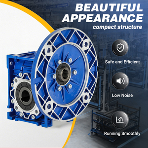 NMRV50 Aluminum Transmission Gear Reduction <strong>Worm</strong> <strong>Gearbox</strong> <strong>Worm</strong> Gear Speed Reducer Motor - Product Image 2