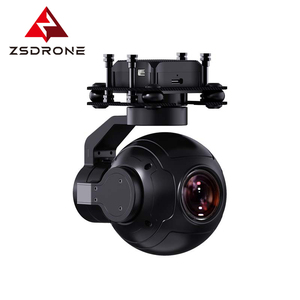 Caméra électro-optique EO/IR ZSDRONE pour drone avec nacelle, rotation à 360°, construction métallique, télécommande sans fil, suivi intelligent du visage - Product Image 3