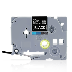 Vente <span class=keywords><strong>en</strong></span> <span class=keywords><strong>gros</strong></span> Ruban d'étiquettes laminé 12mm x 8m Compatible pour <span class=keywords><strong>Brother</strong></span> <span class=keywords><strong>P</strong></span>-<span class=keywords><strong>touch</strong></span> TZe-335 TZ-335 TZ335 Blanc sur cartouche d'étiquettes noires - Product Image 1