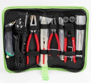 XHT FACTORY outils pour vitrail fil à souder vitrail vitrail outils DYI soudure mosaïque ensemble d'outils fer à souder - Product Image 6