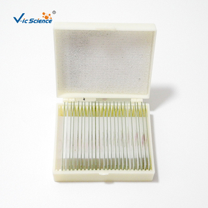 Escuela Botánica Entomología Zoología Artículos Microscópico Vidrio Espécimen Toboganes Set Preparado Educación Microscopio Uso Ciencia Médica - Product Image 6