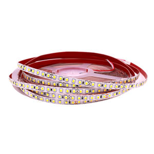 Cuerda de luz <span class=keywords><strong>Led</strong></span> de alto brillo, 24V, luz blanca cálida de un solo Color, smd2835, tira de luz suave de 120leds, impermeable para interiores y exteriores - Product Image 1