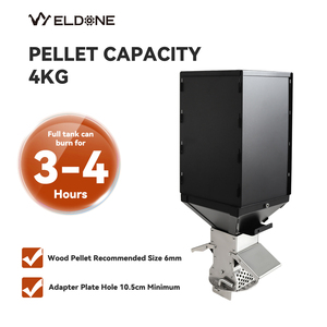 PELLET nóng di động 105mm Buồng đốt cho cắm trại Lều sưởi ấm - Product Image 3