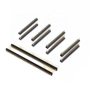 1.0/1.27/2.0/2.54 mm Pitch Male Female Header Pin 1.0mm 1.27mm 2.0mm 2.54mm Connector Smd Smt Male Female Pin Header