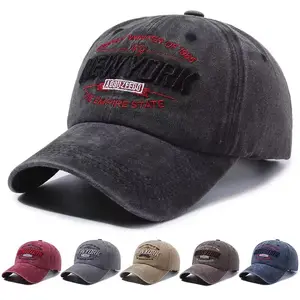 Casquette de baseball brodée pour l'extérieur Casquette de papa en coton non structuré pour femmes hommes