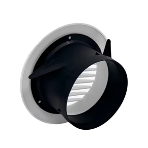 Couvercle de ventilation intérieur de haute qualité système de <span class=keywords><strong>climatiseur</strong></span> rond en plastique ABS persienne droite évent d'air frais - Product Image 2