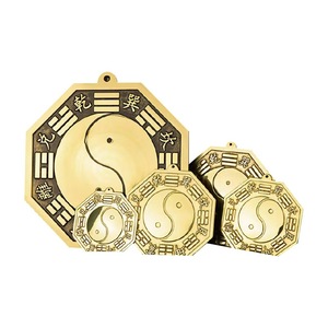 Cuivre Tai Chi Huit Diagrammes Miroir Élégant Feng Shui Décoration de La Maison Article - Product Image 4