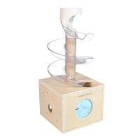 EASTOMMY-Jeu de balle de piste Montessori, piste de <span class=keywords><strong>course</strong></span> avec rampe à hochet - Product Image 2