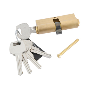 Tự động keyed chốt khóa chốt khóa Tumbler ngón tay cái lần lượt Euro Shape rãnh then và phím 50/60/70/80 mét xi lanh khóa - Product Image 3