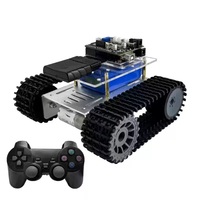 Chasis de Tanque con Orugas WD-T10P UNO R3, Coche Robótico Inteligente con Bluetooth, Kit Programable de Código Abierto para Arduino STEM
