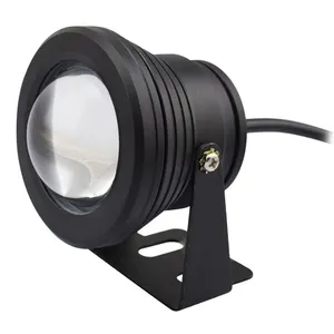 RGB luzes subaquáticas LED colorido controle remoto luzes subaquáticas 10W fonte gramado sincronismo inteligente controle remoto luz