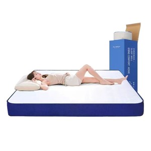 Colchón azul comprimido en rollo, espuma viscoelástica de firmeza media para dormitorio - Product Image 5