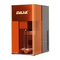 Machine de gravure laser DJ6 Pro pour démonstration sur métal et bois, graveur CNC de bureau, découpeuse, mise au point automatique, conception portable