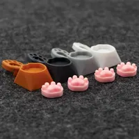Custom Cute Silicone Cat Paw Claw Artisan Keycaps for Mechanical Keyboards Soft 3d Design DIY Customizable Oem Bulk
