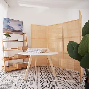 Wholesale Bamboo and Wooden Screen Room Dividers separador de ambientes