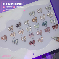 Ensemble de vernis à ongles gel 15 ml 3d Flower Nail Gel Solid Nail Gel Palette