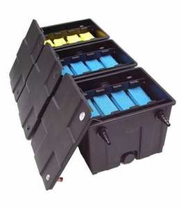 जल उद्यान के लिए अंदर फिल्टर स्पंज के साथ CBF-350C पर्यावरण के अनुकूल प्लास्टिक उद्यान तालाब जैव फिल्टर - Product Image 6