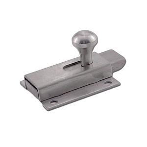 Cabinet Door <b>Bolt</b> With Round Handle 304 Stainless Steel <b>M4</b> Screw Industrial Design For Metal Furniture C-36S - Product Image 2