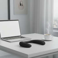 Haut-parleur sans fil EBS-918 à porter autour du cou, son stéréo 3D, 10 heures d'autonomie avec TF USB Type-C pour ordinateur, alimentation par batterie