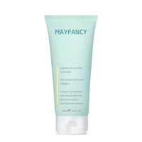 Échantillon gratuit faible en quantité minimale de commande blanchissant crémeux exfoliant nettoyant visage lotion pour le corps unisexe adultes crème éclaircissante pour la peau noire