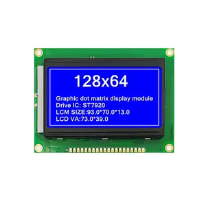 China Shenzhen Chuanglixin Factory proporciona Módulo de pantalla LCD TJDM12864M1 para mantenimiento de equipos