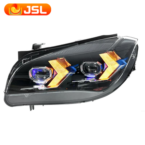 Phares pour <span class=keywords><strong>BMW</strong></span> X1 <span class=keywords><strong>E84</strong></span> Modèle 2011-2015 avec Feux de Jour à LED, Double Projecteur et Modification Phare Full LED - Product Image 3