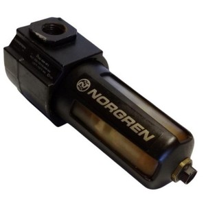 Filtro de Aire Norgren F74G-4AN-QD2 1/2 Pulgadas con Drenaje Automático, Tipo Cilindro, Construcción de Plástico - Product Image 1