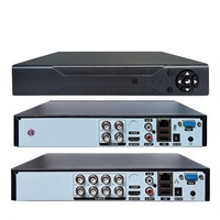 Enregistreur vidéo hybride AHD 4/8/16 canaux six-en-un ultra haute définition avec disque dur pour surveillance - Autre marque chinoise
