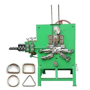 ring rode automatic hog c stainless metal mesh pull steel wire clip finger seal cnc metal circle 0- ring making machine