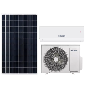 Aire acondicionado solar <span class=keywords><strong>mini</strong></span> <span class=keywords><strong>split</strong></span> 9000BTU, híbrido DC fuera <span class=keywords><strong>de</strong></span> red, alimentado por batería, hogar – Aire acondicionado solar - Product Image 2