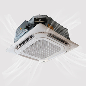 CE 220V-50HZ Rooftop Air Conditioner Unit Water Cooling <b>Heating</b> 8 <b>Tube</b> Type Fan Coil AC Ceiling Mount 340-2380m3/h 1.98-12.6KW F - Product Image 3