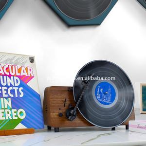 Diseño prefecto moderno reproductor giratorio vertical y reproductor de vinilo con codificación PH/AUXIN/BT // USB/conector de teléfono/RCA/Radio/<span class=keywords><strong>Cassette</strong></span> - Product Image 4