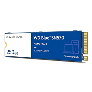 WDS250G3B0C Bleu <span class=keywords><strong>SN570</strong></span> 250 Go M.2 <span class=keywords><strong>NVMe</strong></span> SSD WDS250G3B0C PCIe Gen3 M-Key 2280 Disque SSD interne - Product Image 6
