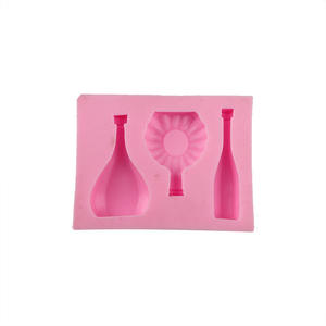 Bouteille de <span class=keywords><strong>parfum</strong></span> moulage gâteau <span class=keywords><strong>Fondant</strong></span> Silicone moule gâteau décoration liquide Silicone moule gâteau décoration outil - Product Image 3