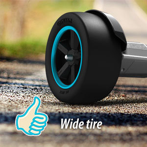 Gyroor Warrior รถทรงตัวบนถนน8.5นิ้วโฉบเร็วพร้อมลำโพงและไฟ LED - Product Image 5