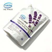 Sachet Doypack Personnalisé de Haute Qualité en PE Recyclable et Résistant à l'Humidité pour Recharges de Lessive et de Savon Liquide