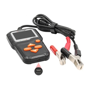 Venta caliente Konnwei KW650 12V Probador de batería Coche Motocicleta Probador de batería Analizador Soporte 6-16V Mejor que KW600 - Product Image 4
