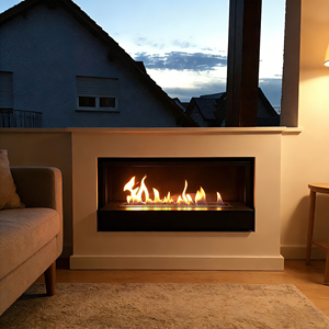 <span class=keywords><strong>Chimenea</strong></span> de Etanol Integrada con Llama Real sin Humo, Decoración de Calefacción Interior para Sala de Estar, Villa, Hotel y Decoración del Hogar - Product Image 3