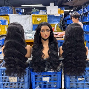 Body <b>Wave</b> <b>Deep</b> <b>Wave</b> Straight Human Hair HD Lace Closure Human Hair <b>Wigs</b> Front <b>Wig</b> Raw Cuticle Aligned Lace Frontal <b>Wigs</b> - Product Image 4