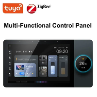 Sistema de Productos Inteligentes para el Hogar de Marca OEM, Panel de Control Central de Pared con Pantalla Táctil Musical Multifunción WiFi de 8 Pulgadas, Zigbee Gateway BLE