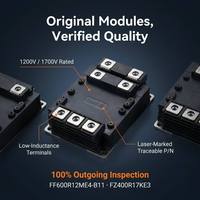 Module IGBT semi-conducteur discret haute fiabilité 3300V 1500A, type IPM, montage en surface, plastique, cuivre, pour variateurs de vitesse de moteur éolien
