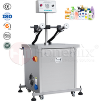HoneMix machine de nettoyage de bouteilles de vernis à ongles de parfum semi-automatique machine de lavage à air de pot cosmétique manuelle